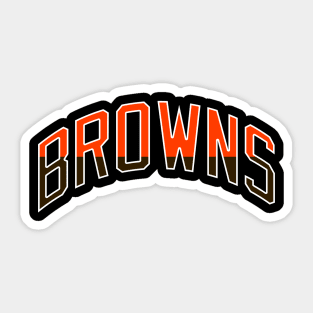 Browns Sticker